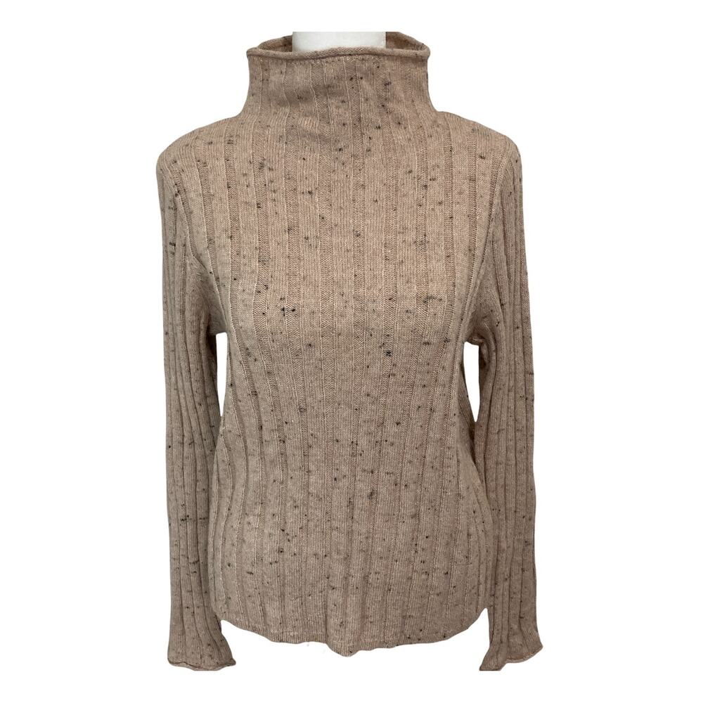 NEW Madewell Donegal Evercrest Flecked Coziest Yarn Turtleneck Sweater size S